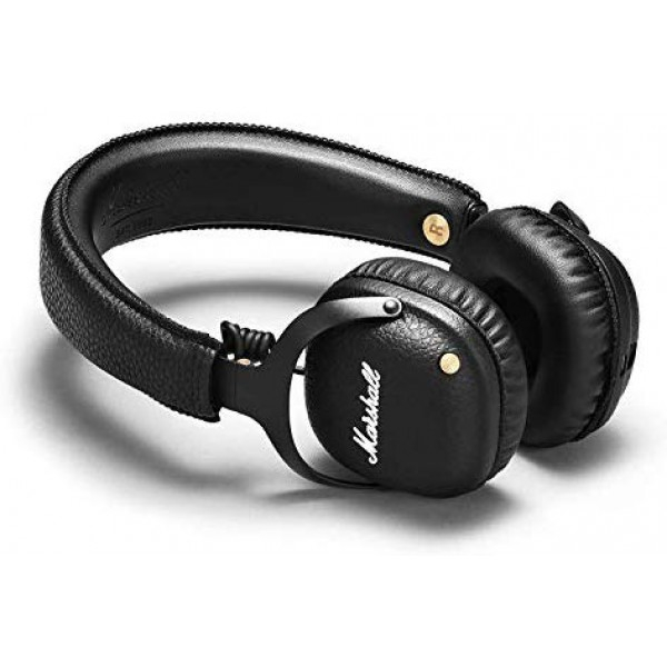 [해외] Marshall Mid 블루투스 무선 헤드폰, Bluetooth Wireless On-Ear Headphone, Black (04091742)