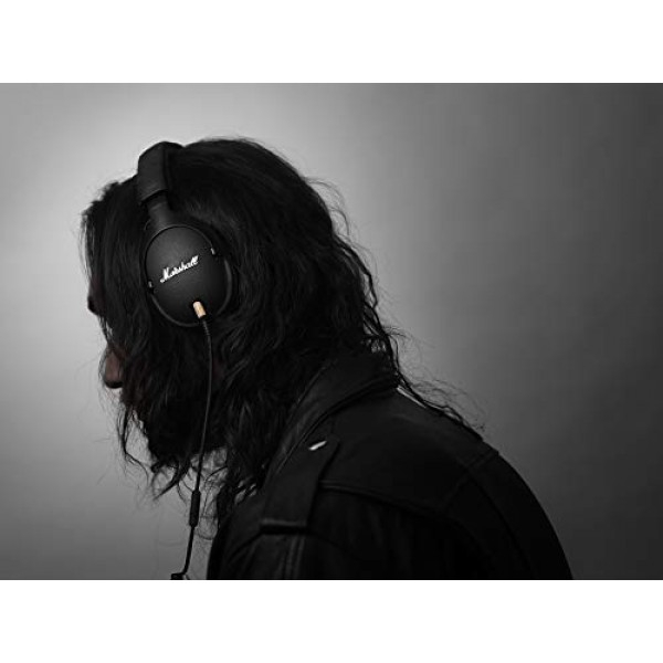 [해외] Marshall 헤드폰 M-ACCS-00152 모니터 헤드폰 Headphones M-ACCS-00152 Monitor Headphones, Black