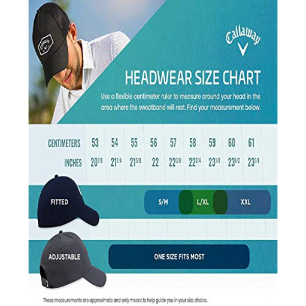 [해외] 캘러웨이 골프 2019 투어 모자 Callaway Golf 2019 Tour Authentic Seamless Hat