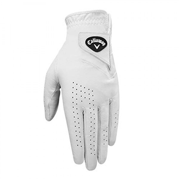 [해외] 캘러웨이 골프 여자 던 패트롤 100 % 프리미엄 가죽 골프 장갑 Callaway Golf Women's Dawn Patrol 100% Premium Leather Golf Glove