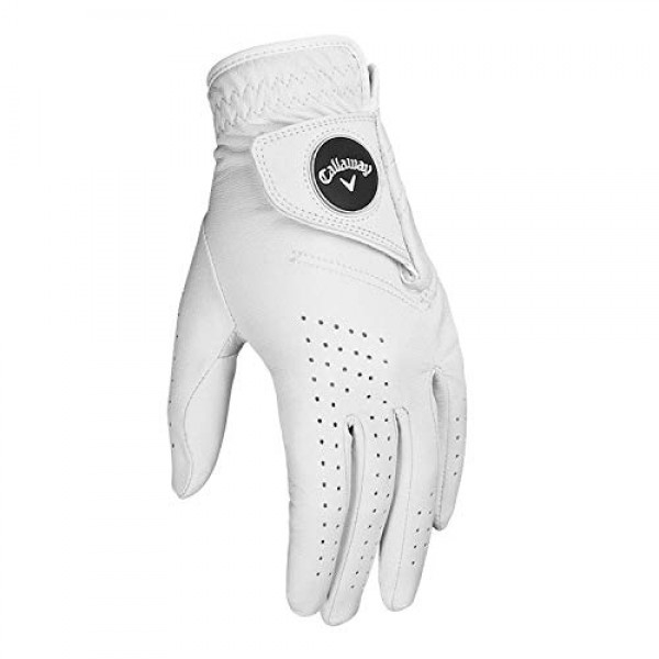 [해외] 캘러웨이 골프 여자 던 패트롤 100 % 프리미엄 가죽 골프 장갑 Callaway Golf Women's Dawn Patrol 100% Premium Leather Golf Glove