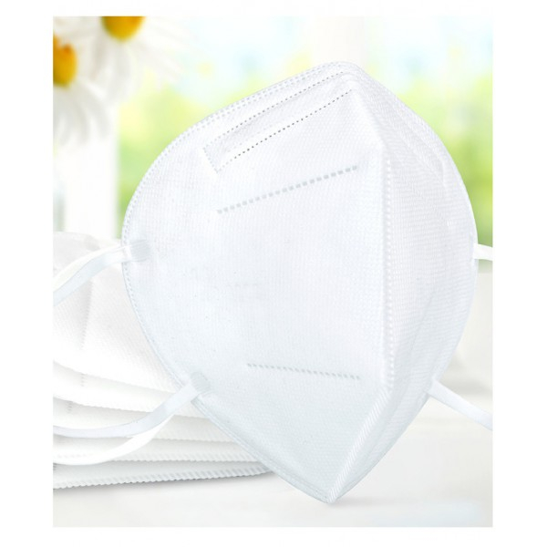 [해외] 미세먼지, 생활건강 4단계 필터 안면 마스크 KN95(5pcs) 4-layer KN95 Face Mask with Elastic Ear Loop