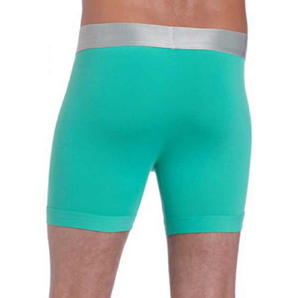 [해외] 캘빈 클라인 남성용 속옷 Calvin Klein Underwear Men's Steel Micro Boxer Briefs - Parrot Green