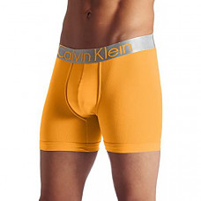 [해외] 캘빈 클라인 남성용 속옷 Calvin Klein Underwear Men's Steel Micro Boxer Briefs - Vibrant Orange