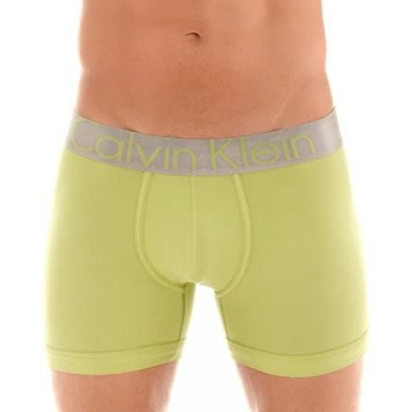[해외] 캘빈 클라인 남성용 속옷 Calvin Klein Underwear Men's Steel Micro Boxer Briefs - Wasabi