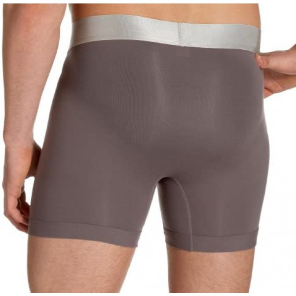 [해외] 캘빈 클라인 남성용 속옷 Calvin Klein Underwear Men's Steel Micro Boxer Briefs - Raisin