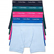 [해외] 캘빈 클라인 남성용 속옷(3Pack) Calvin Klein Underwear Men's Cotton Classics 3 Pack Boxer Briefs - Neptune/Thrill
