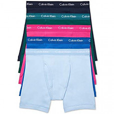 [해외] 캘빈 클라인 남성용 속옷(3Pack) Calvin Klein Underwear Men's Cotton Classics 3 Pack Boxer Briefs - Neptune/Thrill