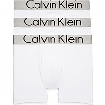 [해외] 캘빈 클라인 남성용 속옷 Calvin Klein Underwear Men's Steel Micro Boxer Briefs - White/White/White