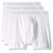 [해외] 캘빈 클라인 남성용 속옷(3pack) Calvin Klein Underwear Men's Cotton Classics 3 Pack Boxer Briefs - White