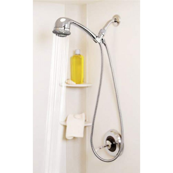 [해외] 컬리건 핸드 헬드 필터 샤워 헤드(HSH-C135) Culligan CHR Filt SHWR Head HSH-C135 Hand Held Filtered Showerhead, Chrome Finish