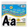 [해외] Pacon Self-Adhesive Letters, Black, Cheery Font, 4", 154 Characters