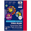 [해외] Pacon 공작종이 Pacon Tru-Ray Heavyweight Construction Paper, Festive Red,  9" x 12", 50 Sheets - 103431 - Festive Red