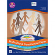 [해외] Pacon 공작종이 SunWorks 9509 Multicultural Construction Paper, 9" x 12", 5 Assorted Colors, 50 Sheets