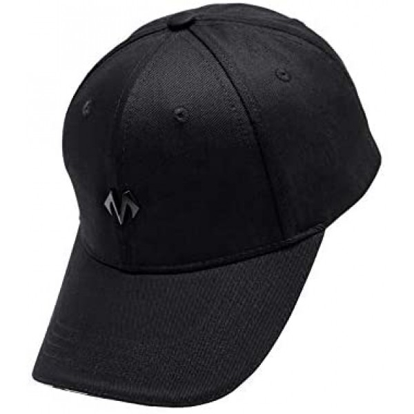 [해외] 바바마 야구 모자, 크기조절 가능 BABAMA Unisex Baseball Caps Men Comfortable Sports Hat Adjustable Breathable Sun Hats Peaked Cap Black