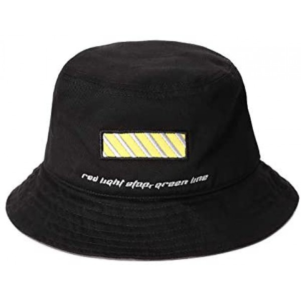 [해외] 바바마 버컷 모자 BABAMA Unisex Bucket Hats Crushable Cotton Fisherman Caps Women Brim Fedora Unisex Sun Black