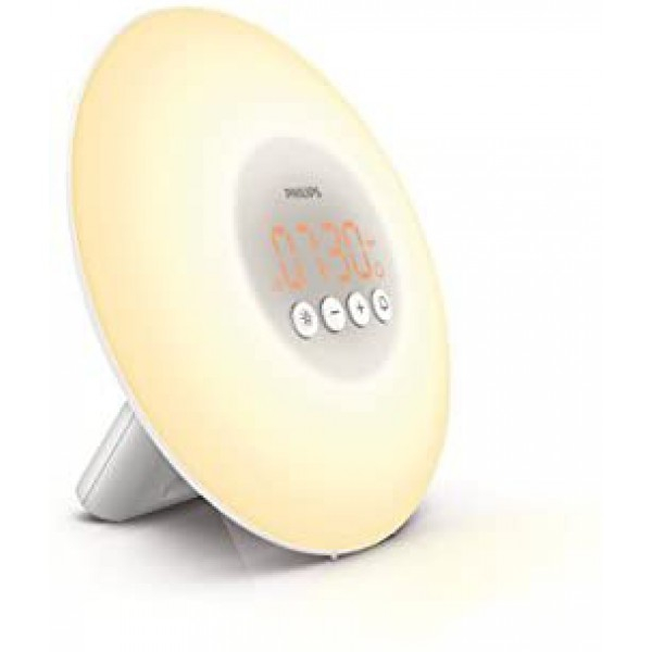 [해외] 필립스 웨이크업 라이트 테라피 알람 시계(HF3500/60) Philips SmartSleep  Wake-Up Light Therapy Alarm Clock with Sunrise Simulation, White