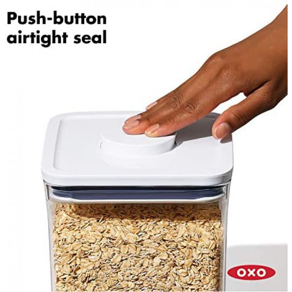 [해외] 옥소 굿그립 보관용 밀폐용기(팝컨테이너, 4-Piece Mini Set) NEW OXO Good Grips 4-Piece Mini POP Container Set