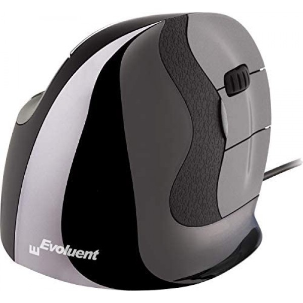 [해외] 이볼루엔트(Evoluent) 버티컬 인체공학적 마우스 VMDS Vertical Mouse D Small Right Hand Ergonomic Mouse with Wired USB Connection