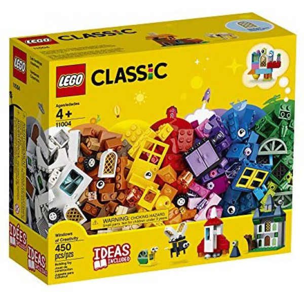[해외] LEGO 레고 클래식 11004 윈도우 빌딩 키트(450 조각) LEGO Classic Windows of Creativity 11004 Building Kit (450 Pieces-일본직수입)