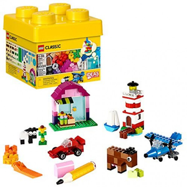 [해외] LEGO 레고 클래식 크리에이티브 10692 빌딩 블록(221개) LEGO Classic Creative Bricks 10692 Building Blocks, Learning Toy (221 Pieces)