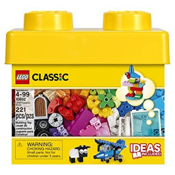 [해외] LEGO 레고 클래식 크리에이티브 10692 빌딩 블록(221개) LEGO Classic Creative Bricks 10692 Building Blocks, Learning Toy (221 Pieces)