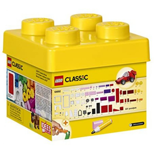 [해외] LEGO 레고 클래식 크리에이티브 10692 빌딩 블록(221개) LEGO Classic Creative Bricks 10692 Building Blocks, Learning Toy (221 Pieces)