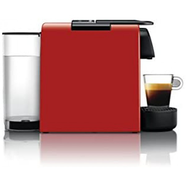 [해외] 네스프레소 에센자 미니(EN 85) 캡슐 커피 머신(Red/14개 캡슐포함/독일배송) De'Longhi Nespresso Essenza Mini Coffee Capsule Machine