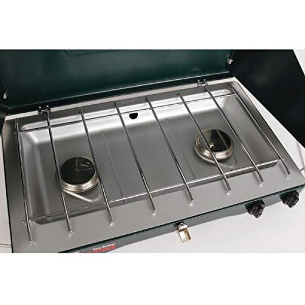 [해외] Coleman 콜맨 캠핑용 아웃도어 가스 버너(LP가스 미포함) Gas Camping Stove | Classic Propane Stove, 2 Burner