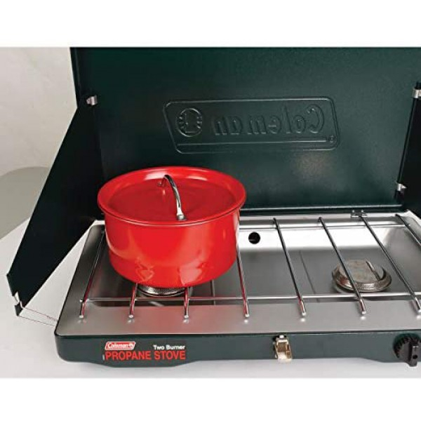 [해외] Coleman 콜맨 캠핑용 아웃도어 가스 버너(LP가스 미포함) Gas Camping Stove | Classic Propane Stove, 2 Burner