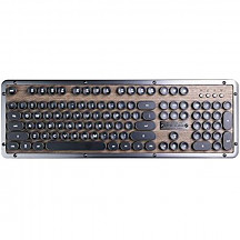 [해외] Azio 아리조 레트로 키보드 Retro Classic - Luxury Vintage Backlit Mechanical Keyboard