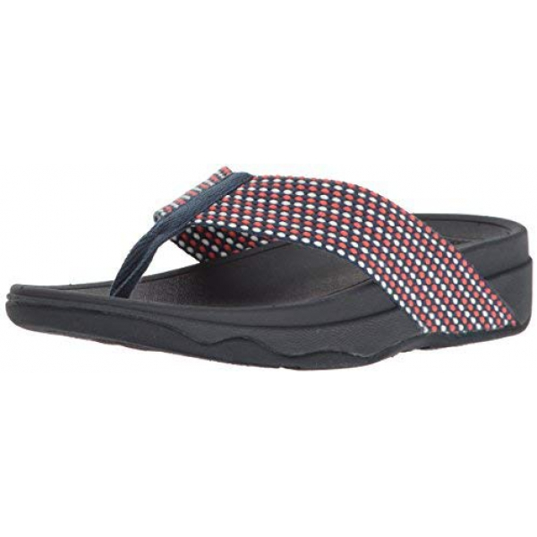 [해외] 핏플랍 여성 샌들 FitFlop Women's Surfa Flip-Flop - Midnight Navy Mix