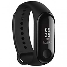 [해외] 샤오미 미니 밴드 3 OLED 디스플레이 방식, 운동, 방수, 심장박동수 모니터링 Xiaomi Mi Band 3 Fitness Tracker 50m Waterproof Smart Band Smartband OLED Display Touchpad Heart Rate Monitor Wristbands Bracelet, Black