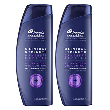 [해외] 헤드앤숄더 클리니컬 스트렝스 비듬 및 두피 관리 샴푸(400mL×2개) Head and Shoulders Shampoo, Anti Dandruff and Scalp Care, Clinical Strength Seborrheic Dermatitis Treatment, 23.7 fl oz, Twin Pack