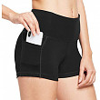 [해외] BALEAF 여성용 아웃도어, 요가, 런닝 등 운동용 쇼츠 반바지(2" Black) Women's 2" High Waist Workout Biker Yoga Running Compression Exercise Shorts Side Pockets (Regular/Plus Size) - 2" Black