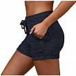 [해외] 90 Degree By Reflex 여성용 아웃도어 포켓 라운지 쇼츠 반바지 Soft and Comfy Activewear Lounge Shorts with Pockets and Drawstring for Women