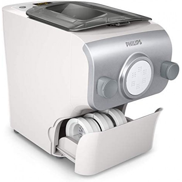 [해외] 필립스 파스타(제면기) 제조기(HR2375/05-독일내수용 220V사용 가능) Philips HR2375/05 – Fresh Pasta Making Machine