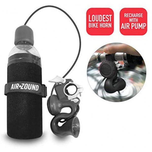 [해외] 델타 자건거 에어자운드 크락션 에어 나팔 Delta Cycle Airzound Very Loud Bike Horn Air Hooter | Rechargeable Bell Siren Alarm Super dB