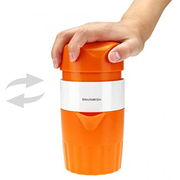 [해외] BNUNWISH 감귤/과일/오렌지 과즙(쥬스) 제조기 Juicer Citrus Orange Squeezer Manual Lid Rotation Press Reamer for Lemon Lime Grapefruit