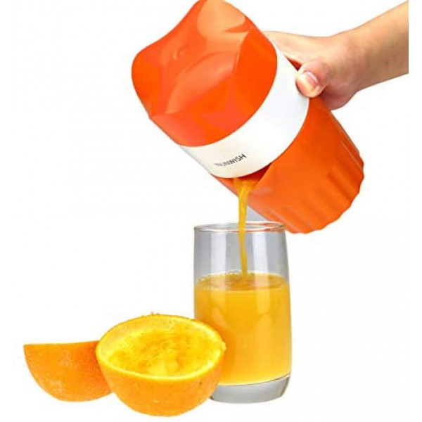 [해외] BNUNWISH 감귤/과일/오렌지 과즙(쥬스) 제조기 Juicer Citrus Orange Squeezer Manual Lid Rotation Press Reamer for Lemon Lime Grapefruit