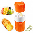 [해외] BNUNWISH 감귤/과일/오렌지 과즙(쥬스) 제조기 Juicer Citrus Orange Squeezer Manual Lid Rotation Press Reamer for Lemon Lime Grapefruit