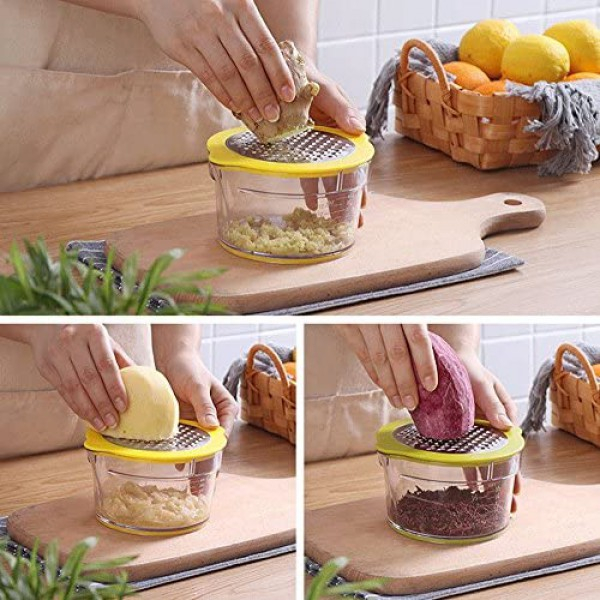 [해외] Drizom 귤/과일/오렌지 과즙(쥬스) 제조기 Citrus Lemon Orange Juicer Manual Hand Squeezer with Built-in Measuring Cup and Grater, 12OZ