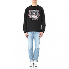 [해외] Kenzo 겐조 남성 타이거 시그니쳐 스웨트 셔츠(영국직배송) Mens Tiger Head Sweatshirt