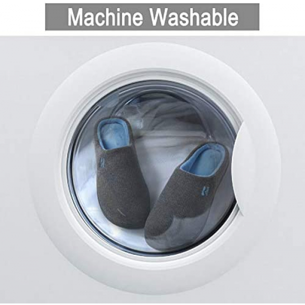 [해외] RockDove 남성용 오리지널 투톤 메모리 폼 실내용 슬리퍼