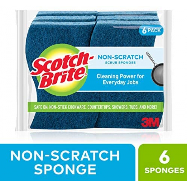 [해외] 3M 스카치브라이트 제로 스크래치 스폰지 수세미