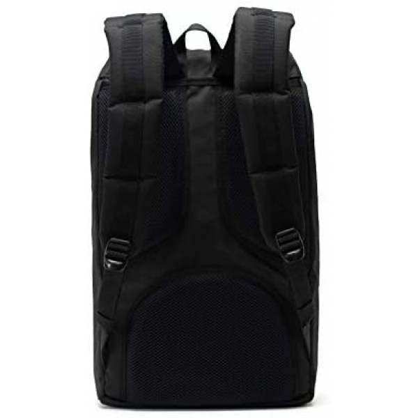 [해외] 허쉘 랩탑 백팩 Herschel Little America Laptop Backpack - Black/Tan Synthetic Leather