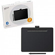 [해외] 와콤 인튜어스 무선 그래픽 테블릿(CTL6100WLK0  / 사이즈 : 10.4" X 7.8") Wacom Intuos Wireless Graphics Drawing Tablet with Software Included, , Black