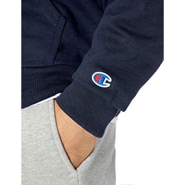 [해외] 챔피온 남성 플리스 후드티 Champion Mens Graphic Powerblend Fleece Hoodie Script Sweatshirt