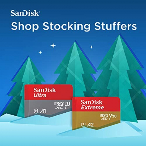 [해외] SanDisk 샌디스크 울트라 마이크로SDXC 메모리 카드(SD어뎁터 포함/영국직배송) Ultra 128 GB microSDXC Memory Card + SD Adapter with A1 App Performance Up to 100 MB/s, Class 10, U1