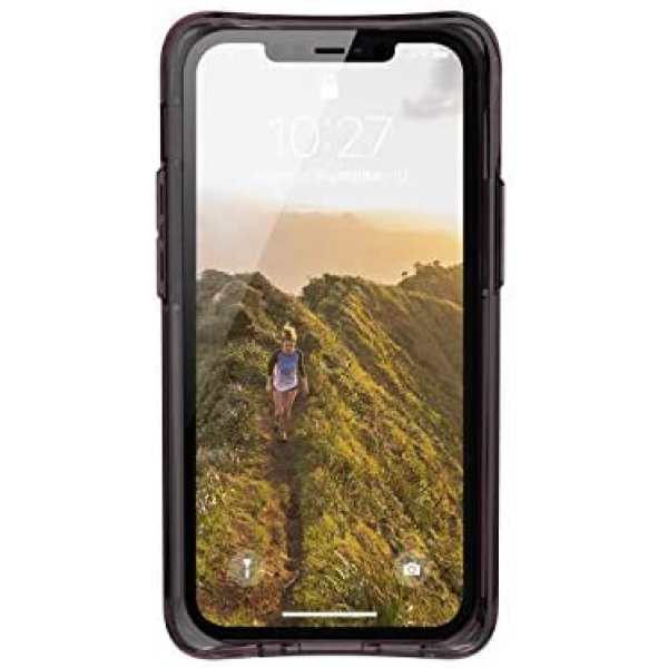 [해외] 유에이지 아이폰 12 미니(5.4인치) 휴대폰 투명 케이스 UAG Designed for iPhone 12 Mini Case [5.4-inch screen] Mouve Rugged Lightweight Slim Shockproof Transparent Protective Phone Cover